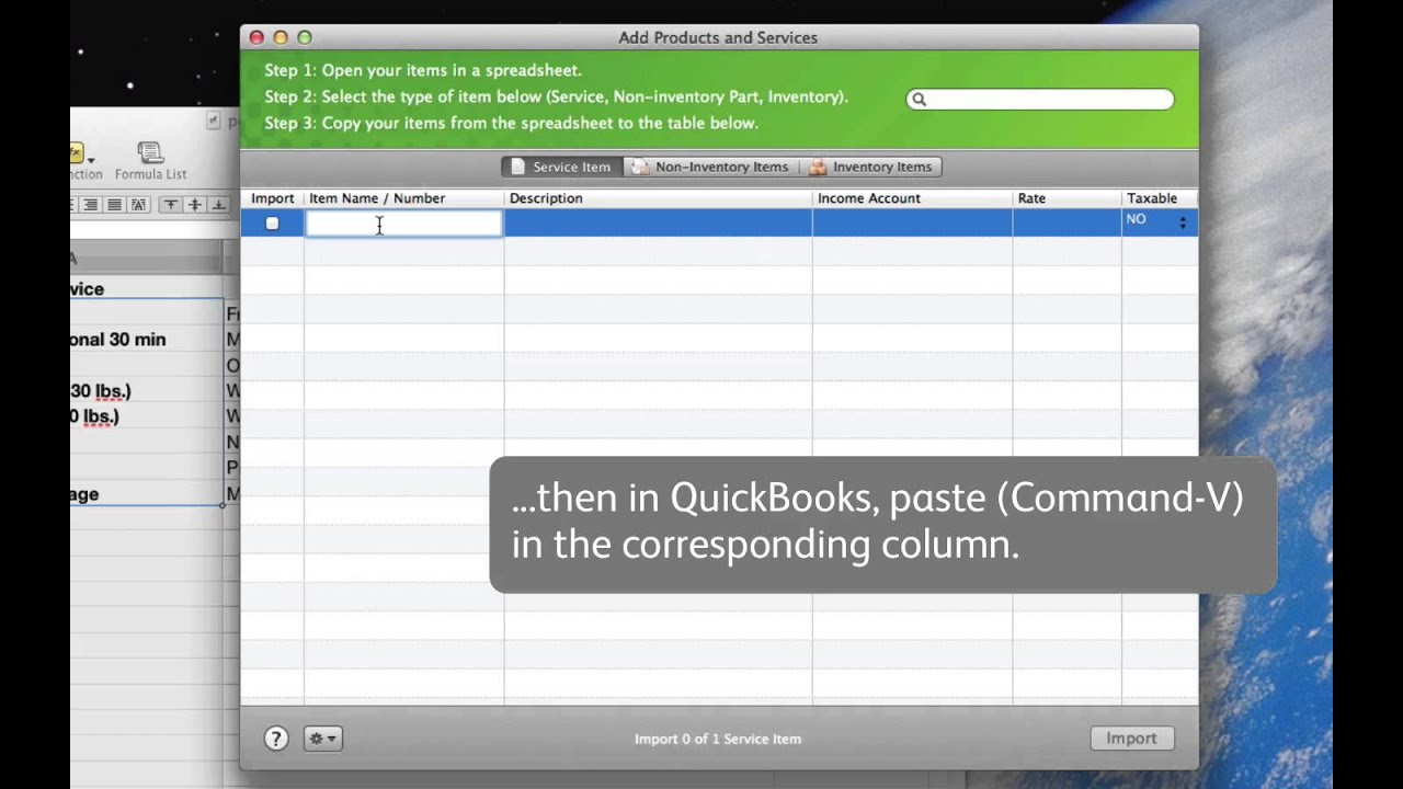 importing signature quickbooks for mac
